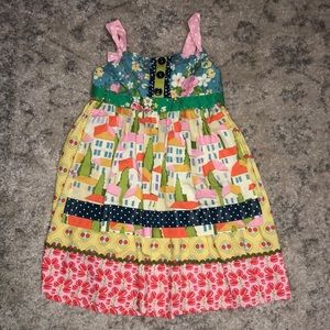 Matilda Jane Knot Dress sz 8 Spring Easter